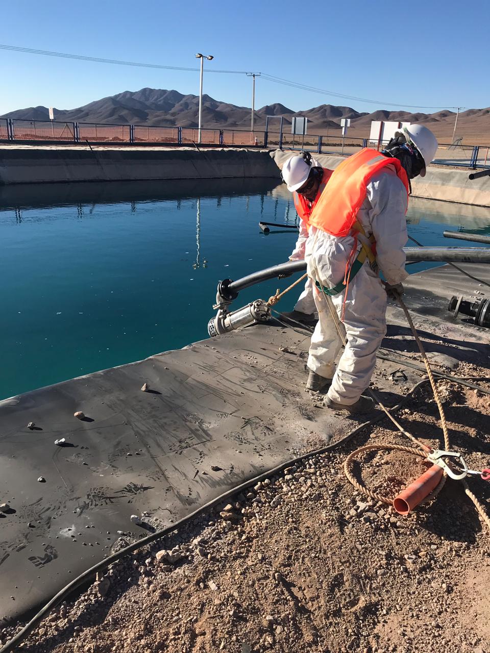 Oczyszczanie ścieków z rafinacji miedzi w Chile