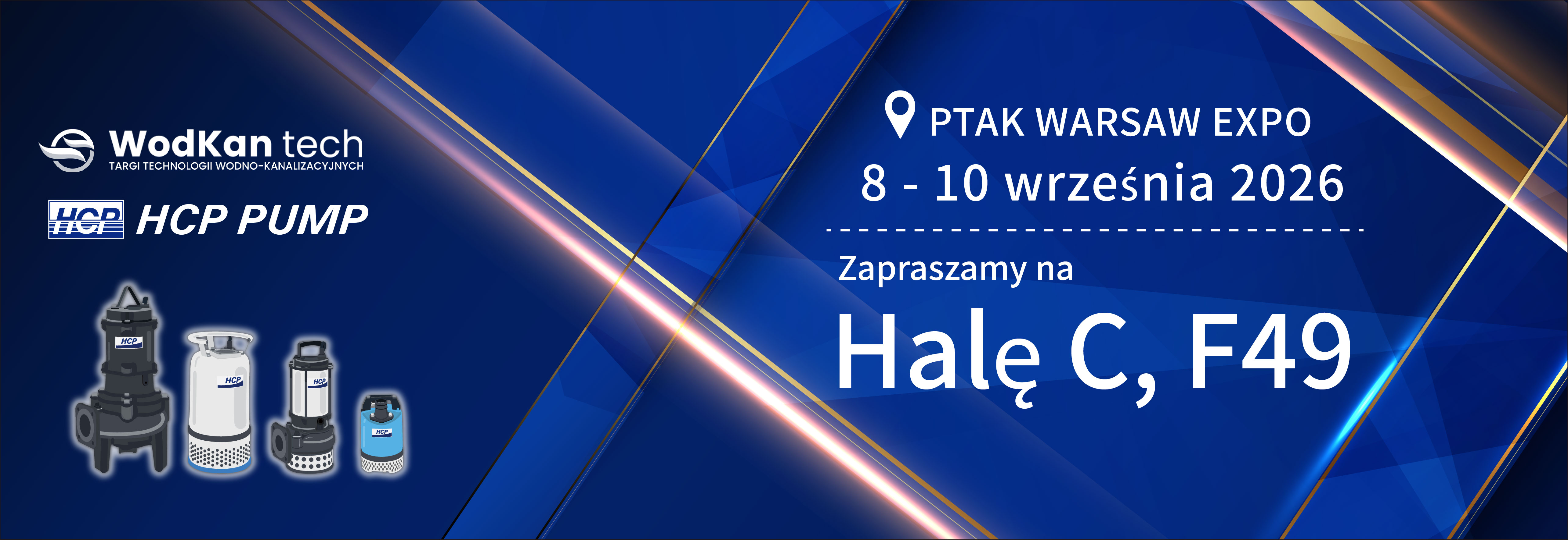 [Zapowiedź wystawy] 2026 9/8-9/10 WodKan tech 2026 TARGI TECHNOLOGII WODNO-KANALIZACYJNYCH